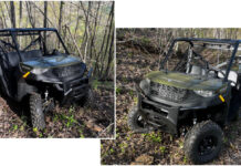 Our new Polaris Ranger climbed the mountain with ease.