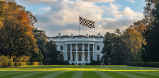 Trump has had such a good week, it wouldn't surprise me if they deck the white house out in checkered flags. He's winning!