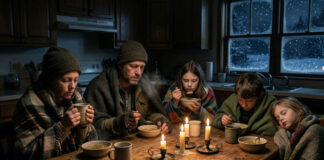 Candles should be your last choice for lighting during a power outage. Headlamps are brighter, hands fee, and won't sent things on fire.