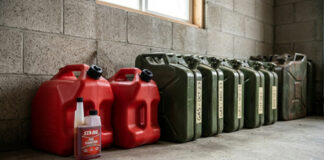 I add Stabil to every gas can I fill, and I keep a supply of Sea Foam on hand in case water gets in my gas tank or cans.