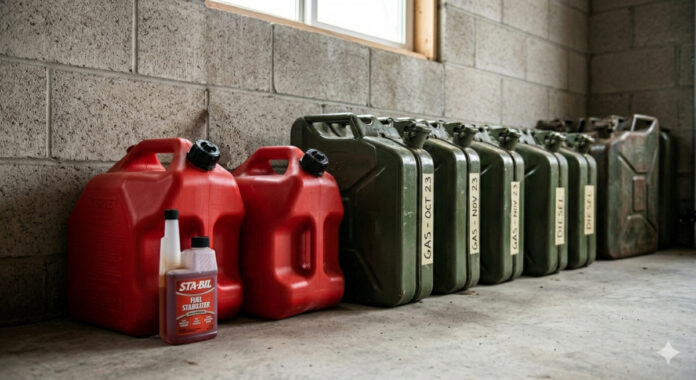 I add Stabil to every gas can I fill, and I keep a supply of Sea Foam on hand in case water gets in my gas tank or cans.