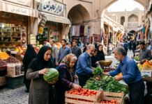 AI's idea of what Iranian shoppers look like,