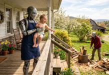 Humanoid robots for caregiving and light housework and said to be right around the corner. I think it's going to be a while before a homestead-ready robot capable of using power tools is available.