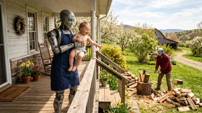 Rural Robots Humanoid robots for caregiving and light housework and said to be right around the corner. I think it's going to be a while before a homestead-ready robot capable of using power tools is available.