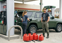 When prices drop, it's a good time to fill your tank and your spare cans.