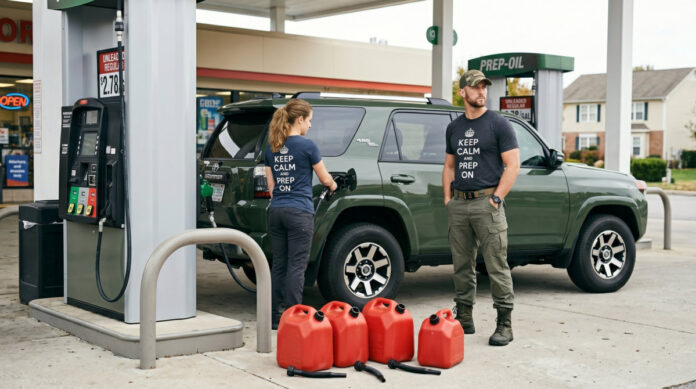 When prices drop, it's a good time to fill your tank and your spare cans.