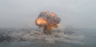 Is the World Growing Closer to the Use of Nuclear Weapons? This is what a small tactical nuke hit on Odessa might look like.