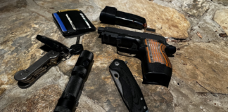 SHTF Reality Check: Matching Your Tactical Loadout to the Threat This is my minimum EDC, minus the phone, which I used to snap the photo. This stuff goes in my pocket every day. Sometimes a revolver, tourniquet, or other gear is added.