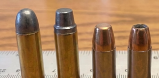 From .38SPL to 9mm, the only one of these rounds you should be using for serious business is the JHP on the far right. Of course, any ammo is better than no ammo.